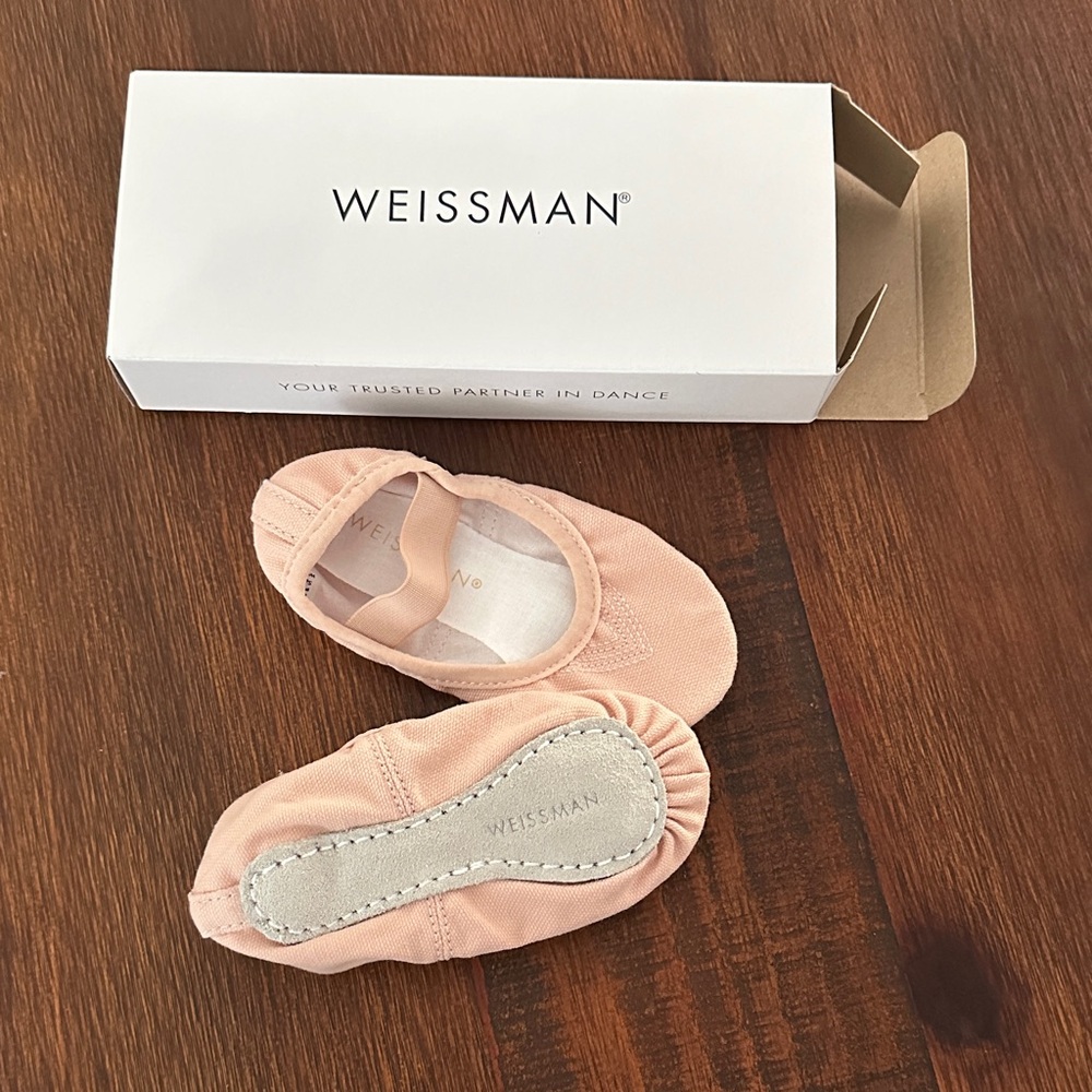 Weissman Peach Ballet Slippers